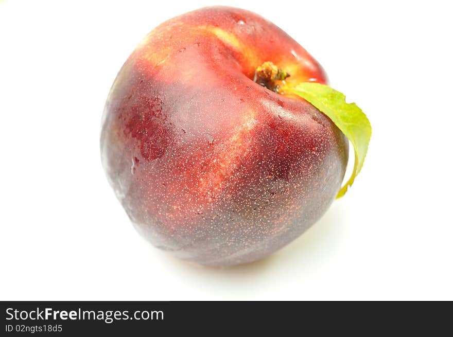 Ripe tasty peach