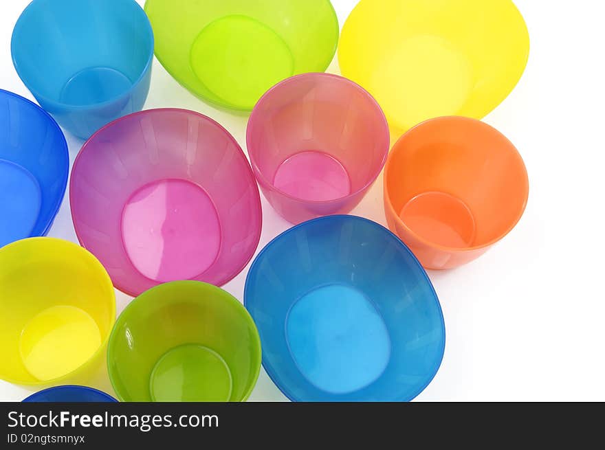 Plastic dish-