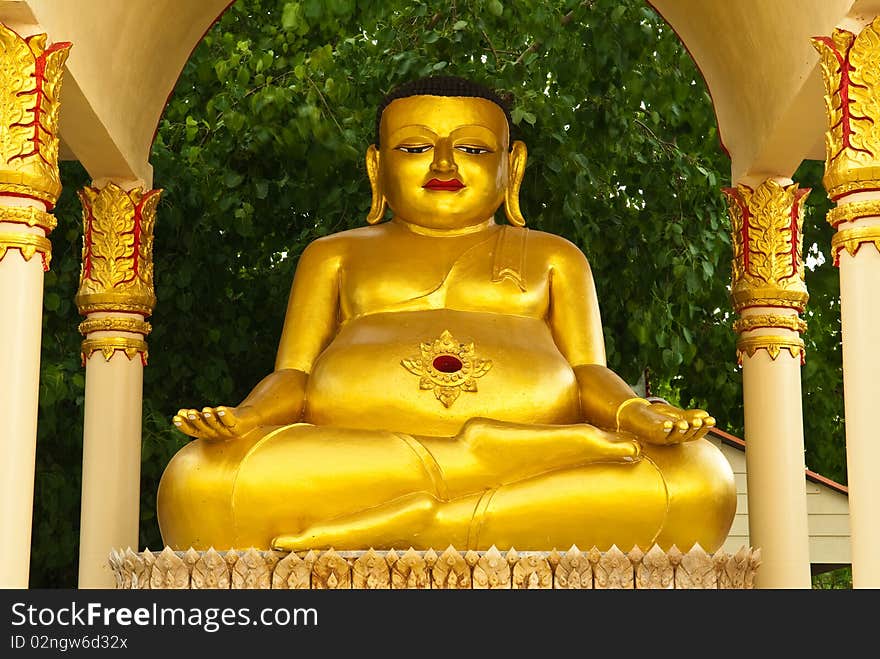 Buddha statue ,Wat Phut-Udom,Pathum Thani,Thailand