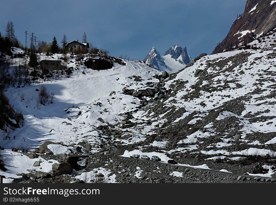 On The Way To Mont Blanc