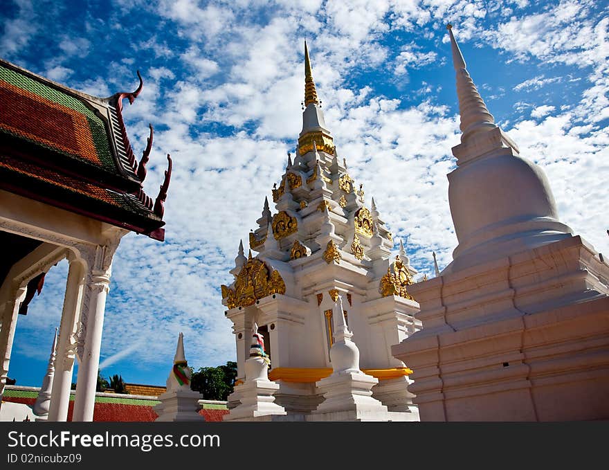 Pagoda is spritual of Thai people.