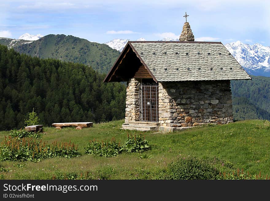 Church in the alps