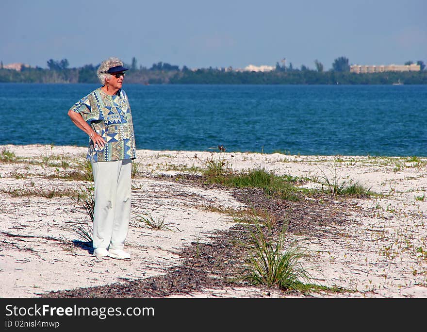 Woman on Beach