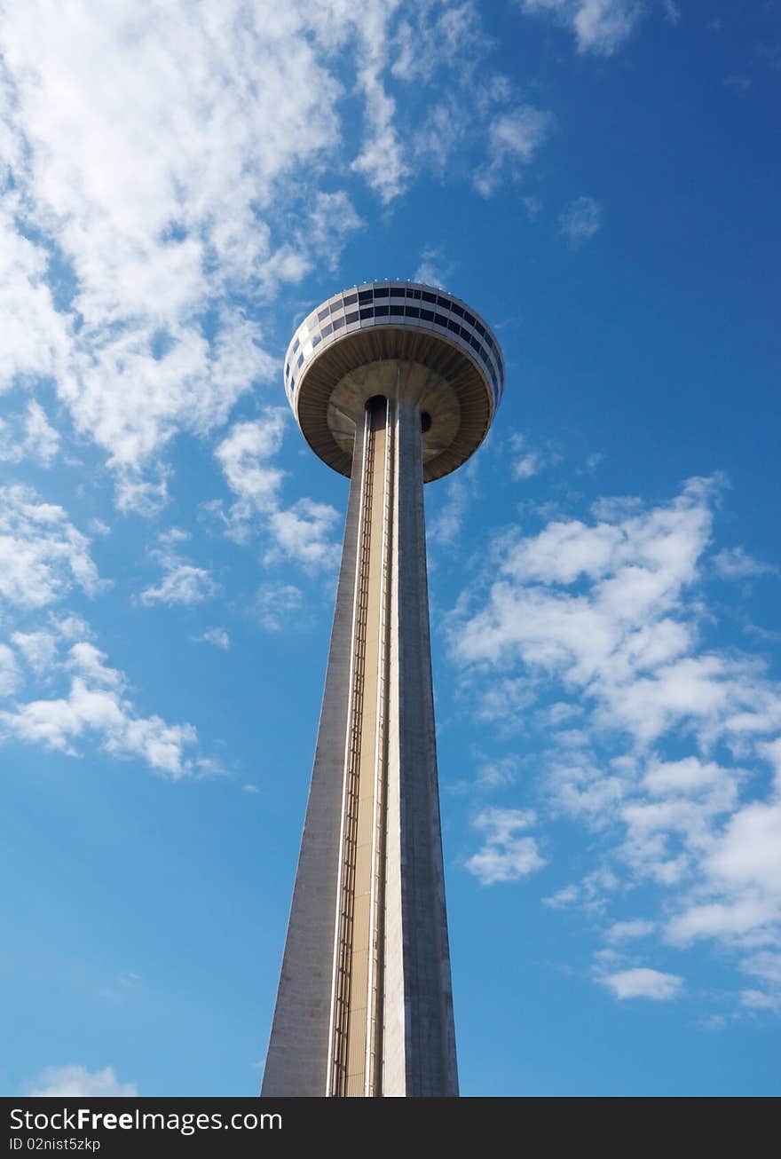 Tower with blue sky