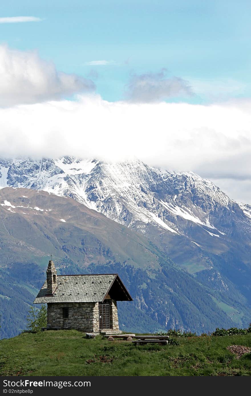 Church in the alps