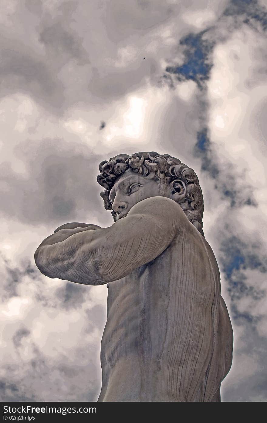 Statue of David by Michelangelo in Florence