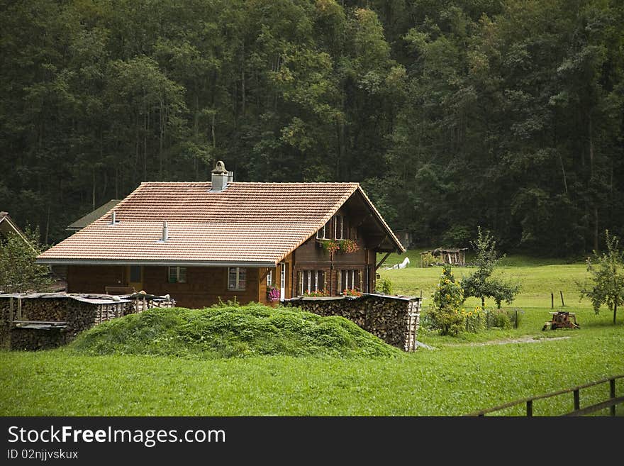 Charming Farmhouse In The Swiss Alps