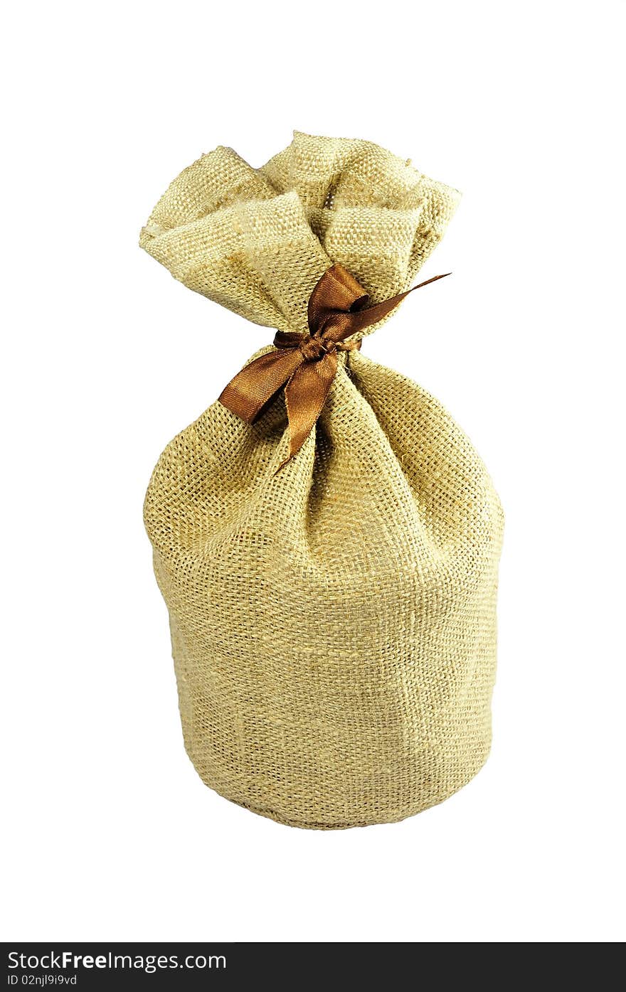 Burlap sack