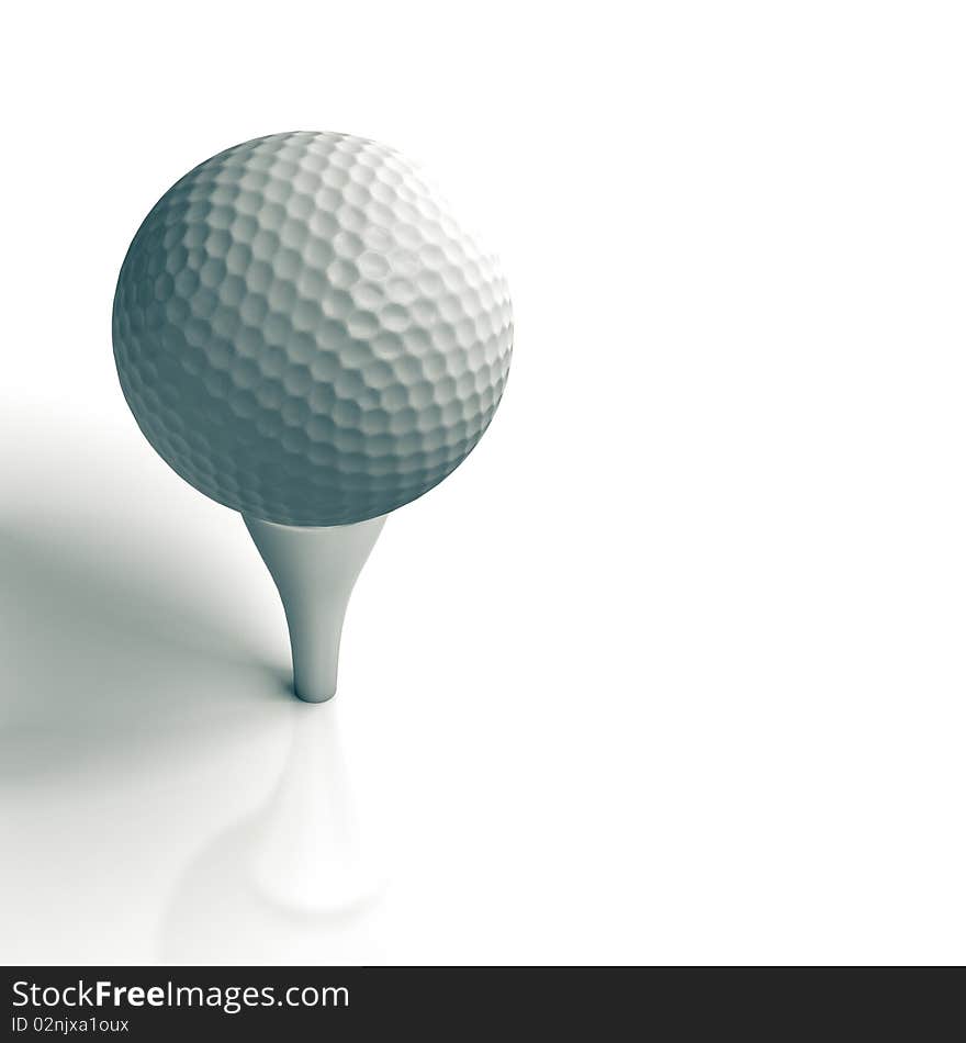 Golf ball - sport equipment