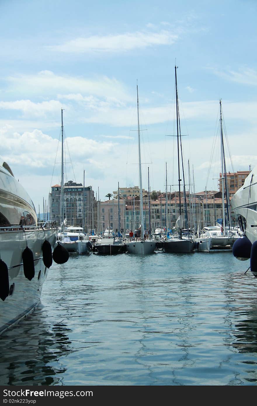 Cannes Harbour