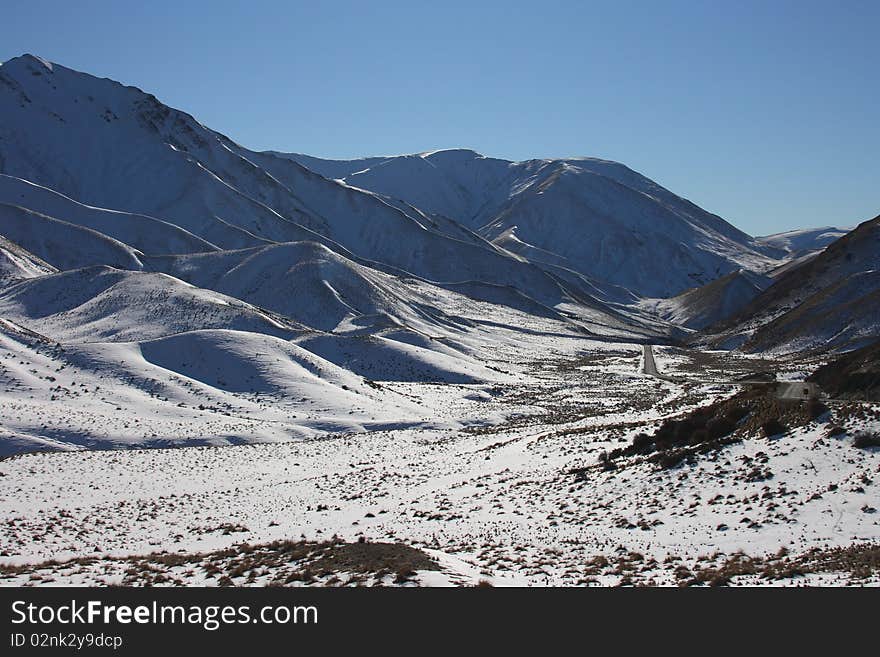 Snowy Desert