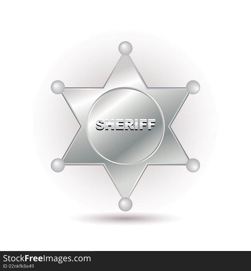 Sheriff badge