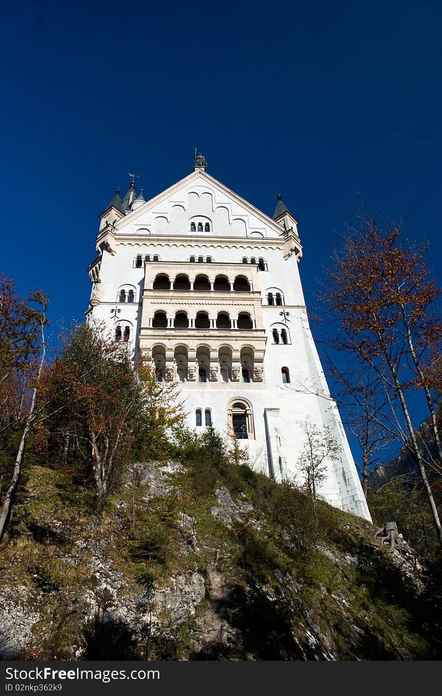 Neuschwanstein Castle, Bottom View