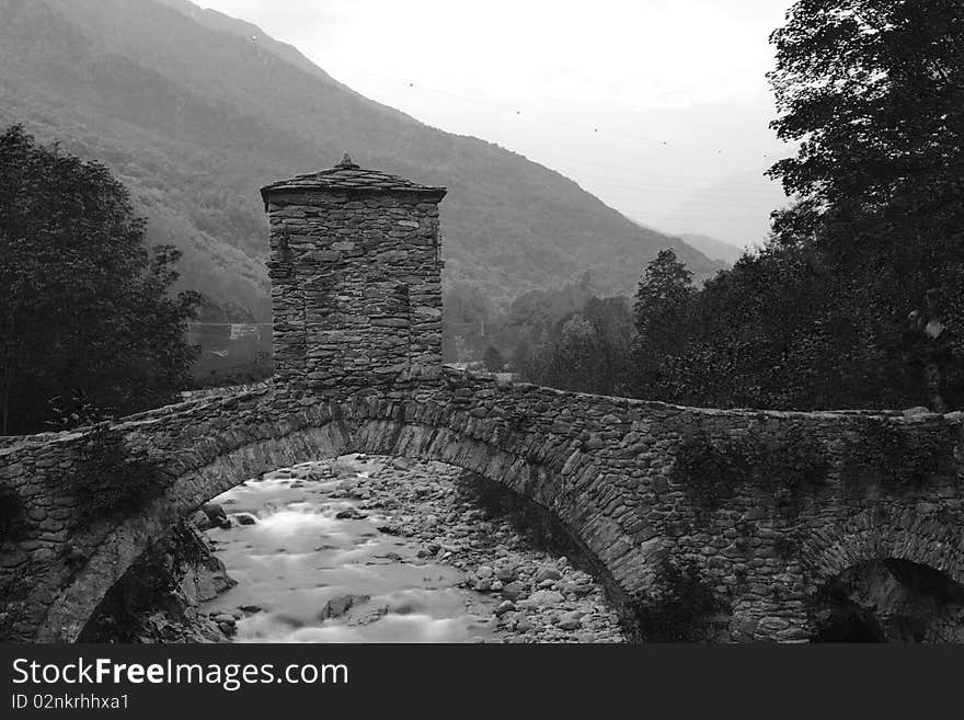 Lemie italy piedmont turin the bridge