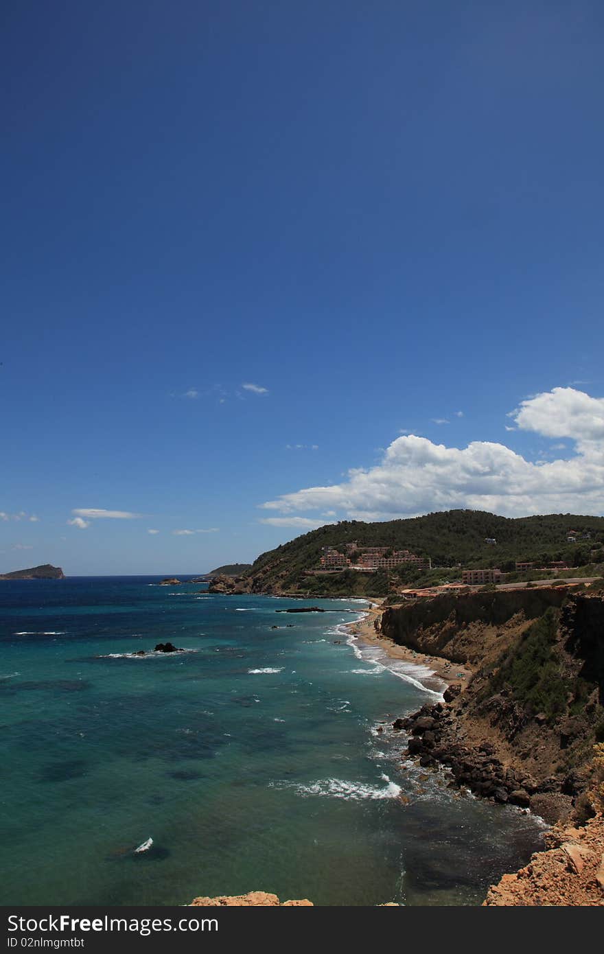 Landscape from Ibiza´s coast. Landscape from Ibiza´s coast