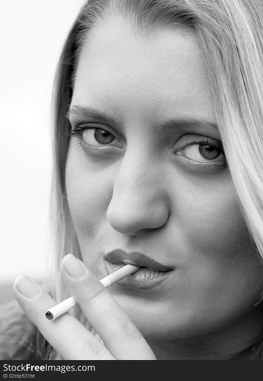 Smoking Woman