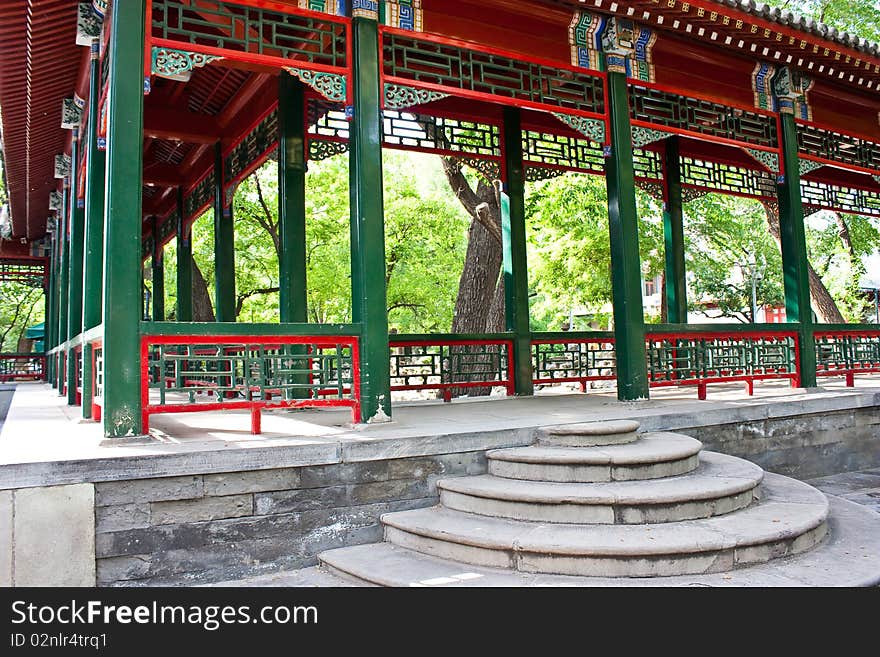 Detail in a residence of Qing Dynasty, close to Forbidden City, Beijing. Detail in a residence of Qing Dynasty, close to Forbidden City, Beijing