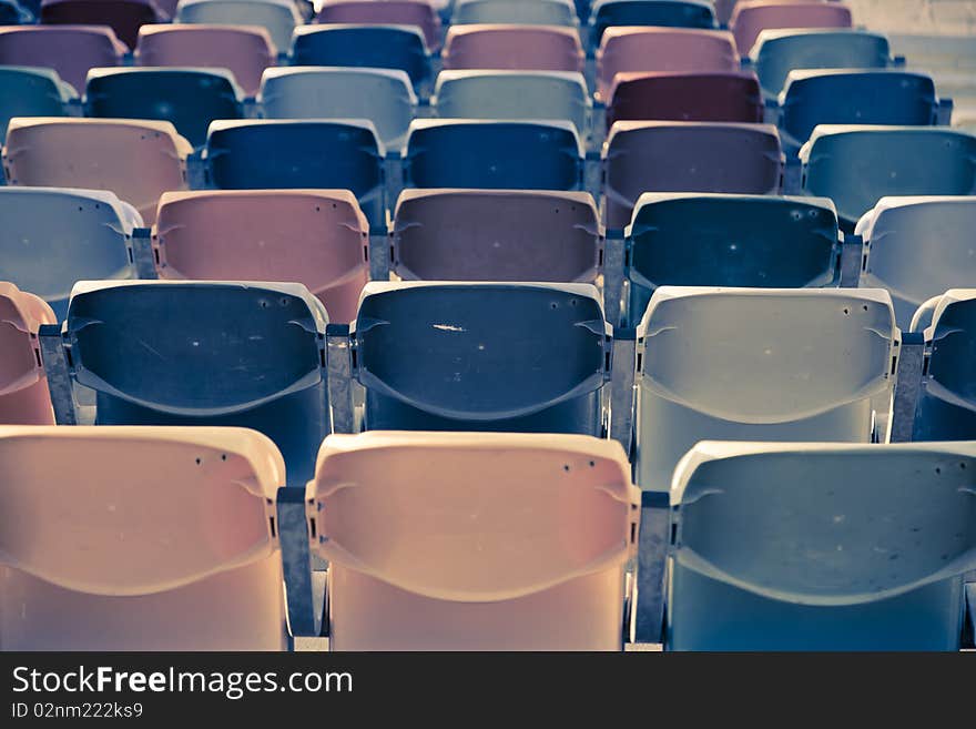 Retro Stadium Seats