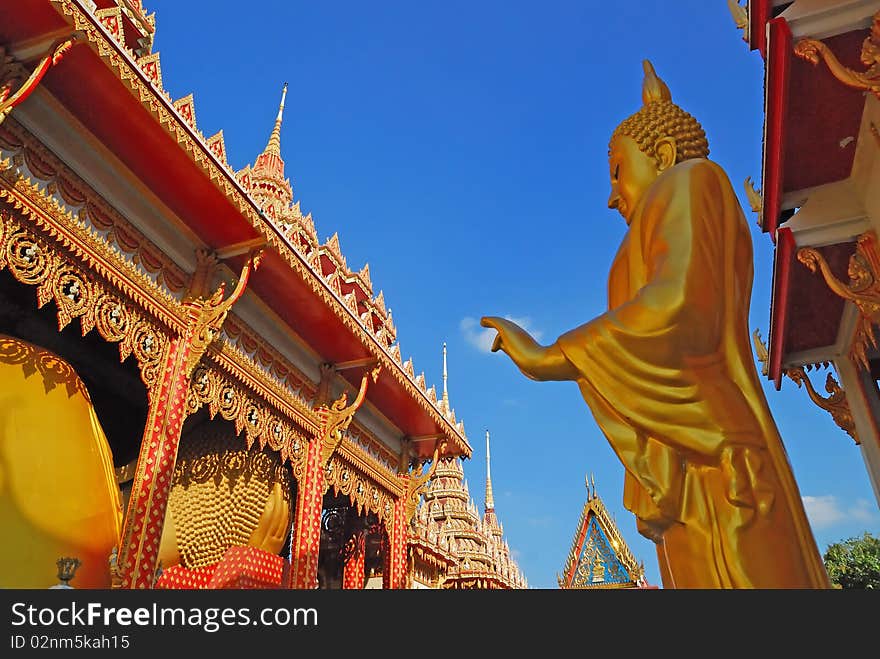 Travel temple or Wat in Thailand. Travel temple or Wat in Thailand