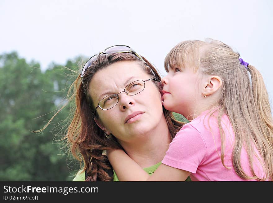 Mother and daughter