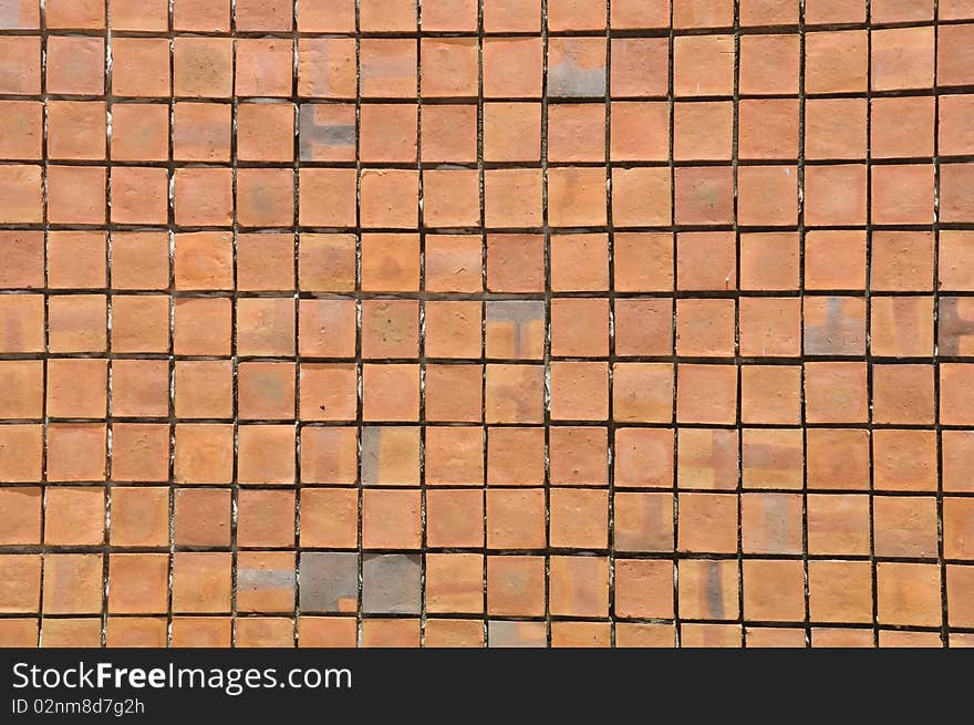 Square Size Brick Wall