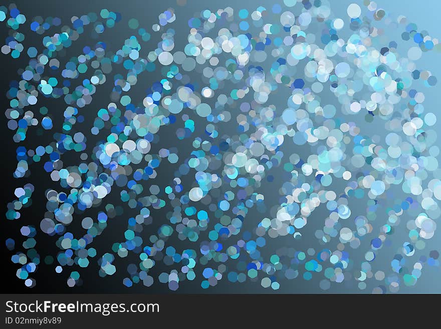 Blue water drop background Dream. Blue water drop background Dream