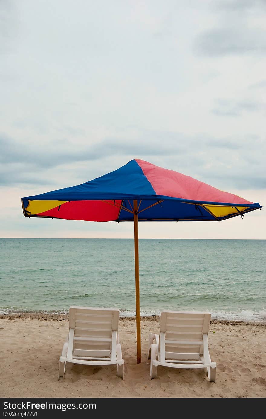 Two Beach Chairs