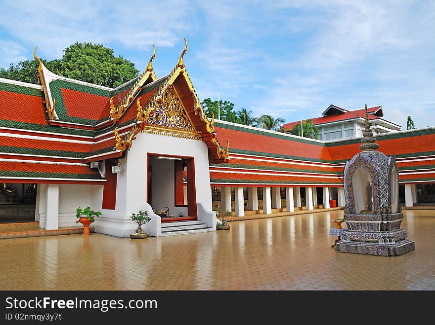 Travel temple or Wat in Thailand. Travel temple or Wat in Thailand