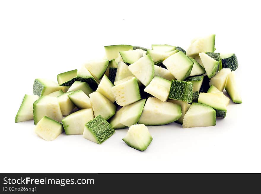 Pieces Of Zucchini