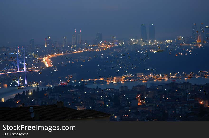 Bosporus in Istanbul, Turkey