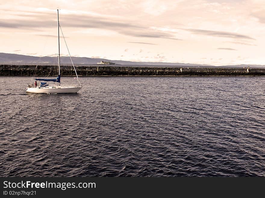 Sailing On The Ocean