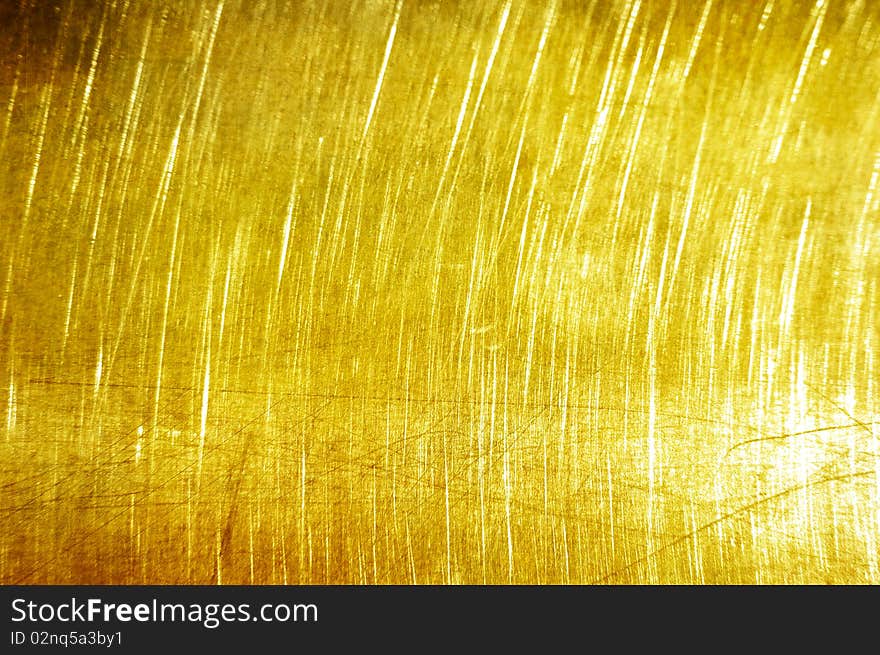 Golden Grunge Texture.