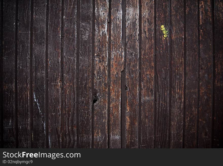 Old wooden door as background. Old wooden door as background.