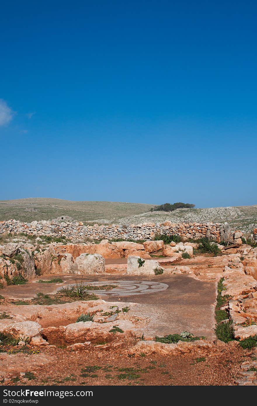 Roman Mosaic Ground