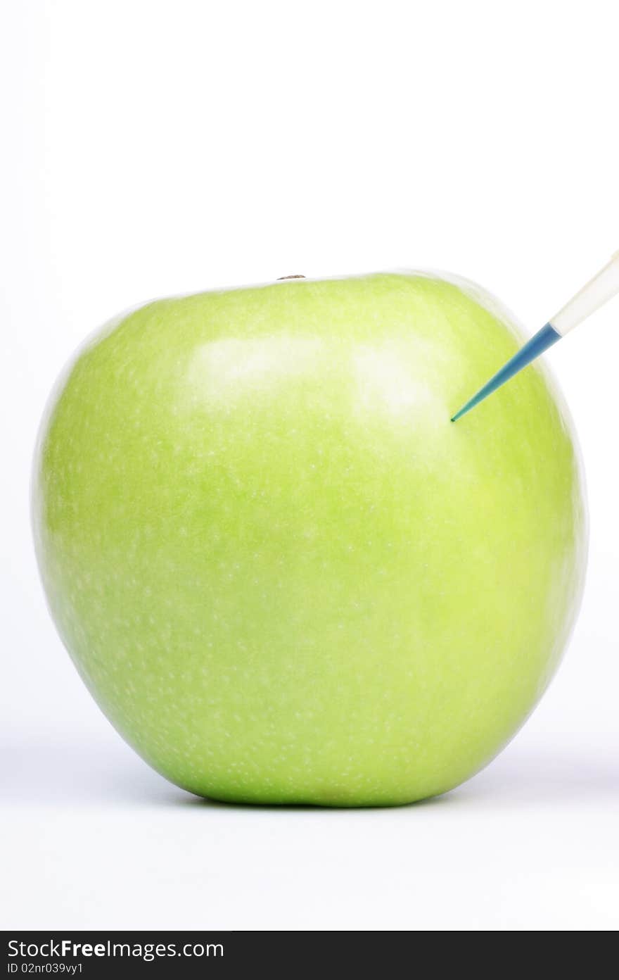 Genetically modifying an apple