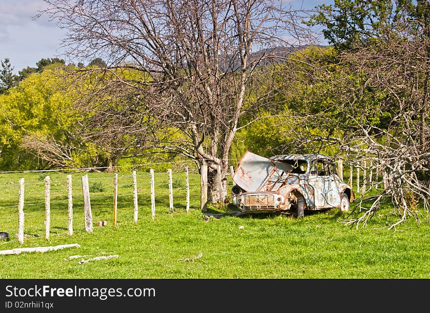 Vintage Abandoned Car