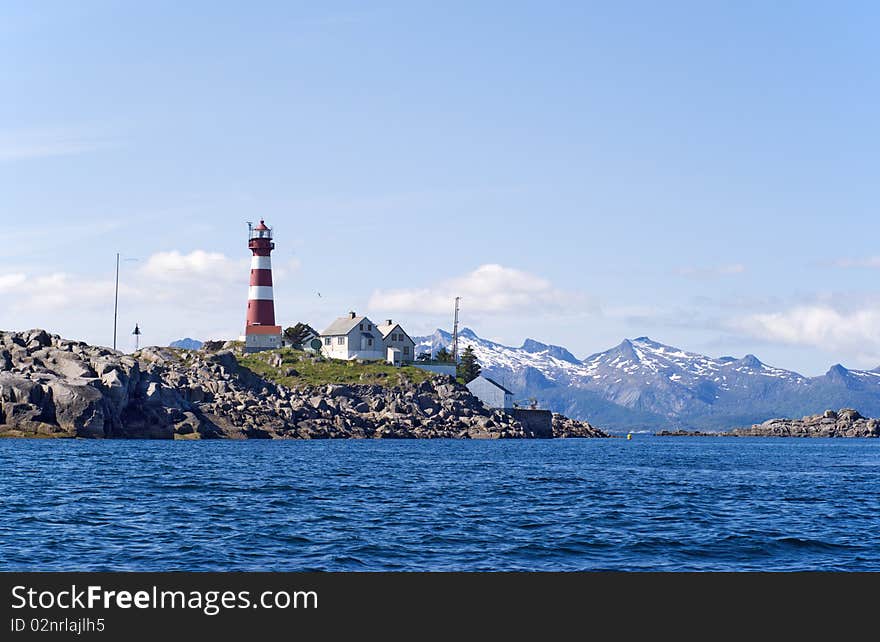 The Lighthouse On The Norwagian Island