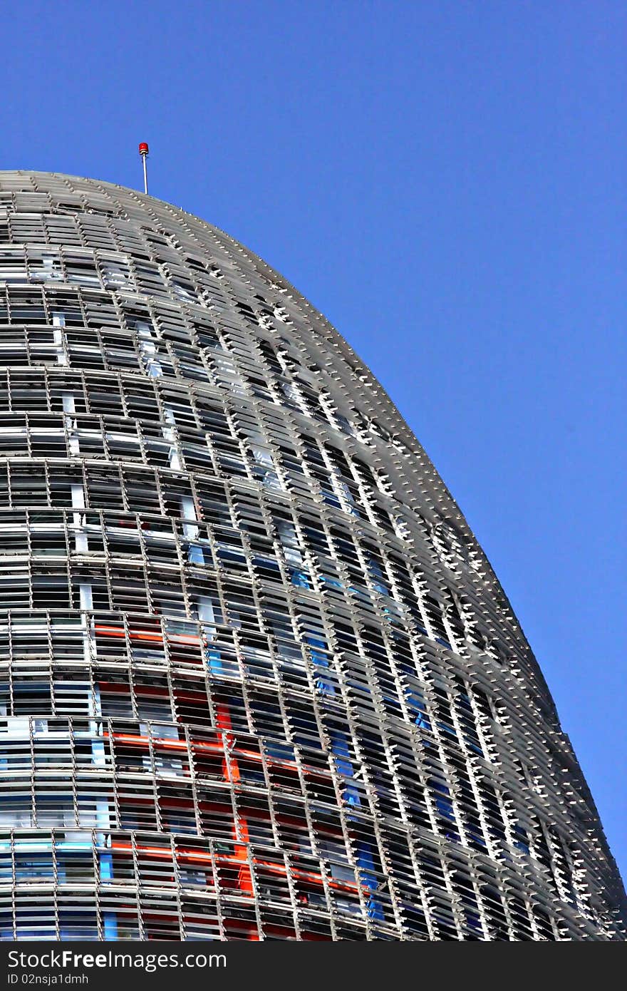 Fragment Of  BARCELONA AGBAR TOWER.