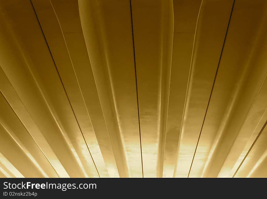 Sepia Patterns In The Roof