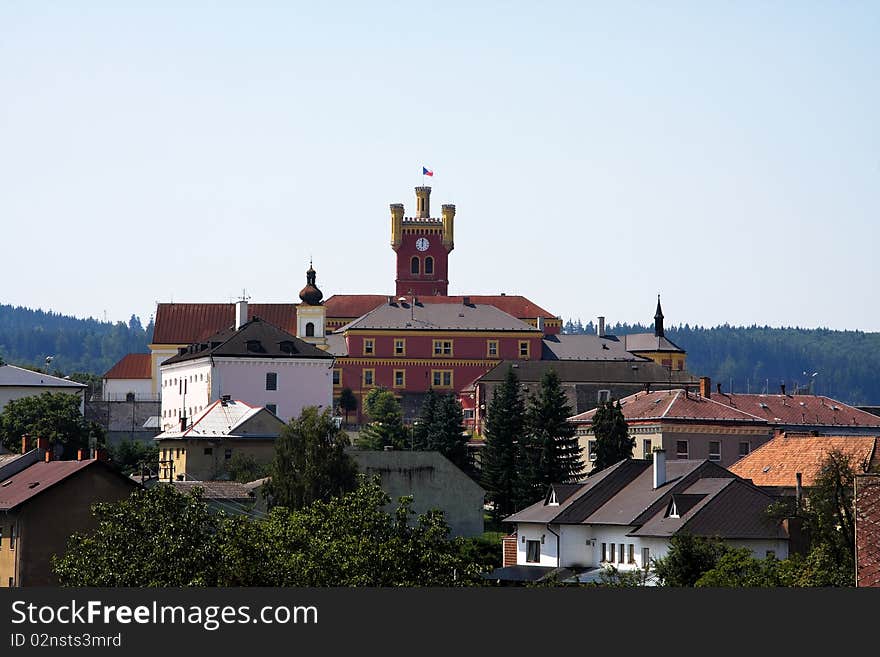 Castle Mirov - in now days used as state prison