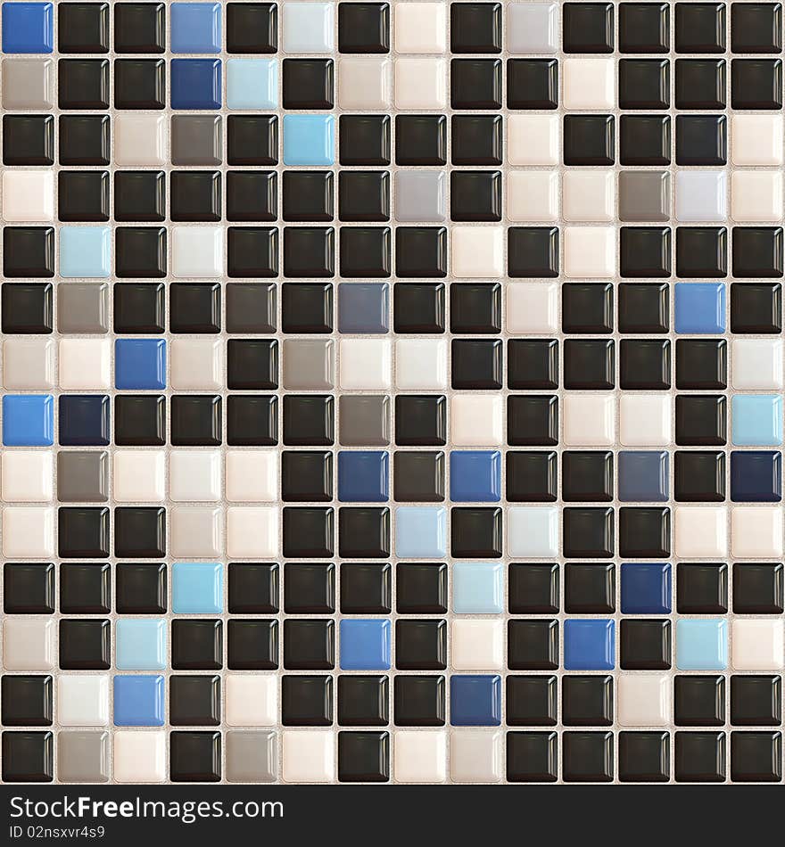 Seamless small tiles texture