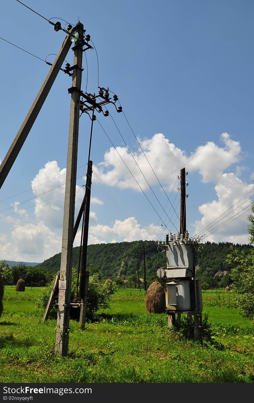 Elements of rural electrosupply.