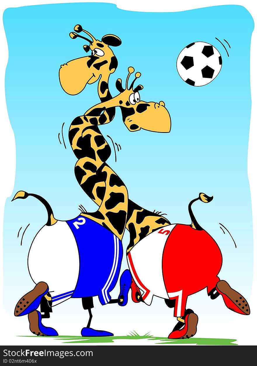 Giraffe Football