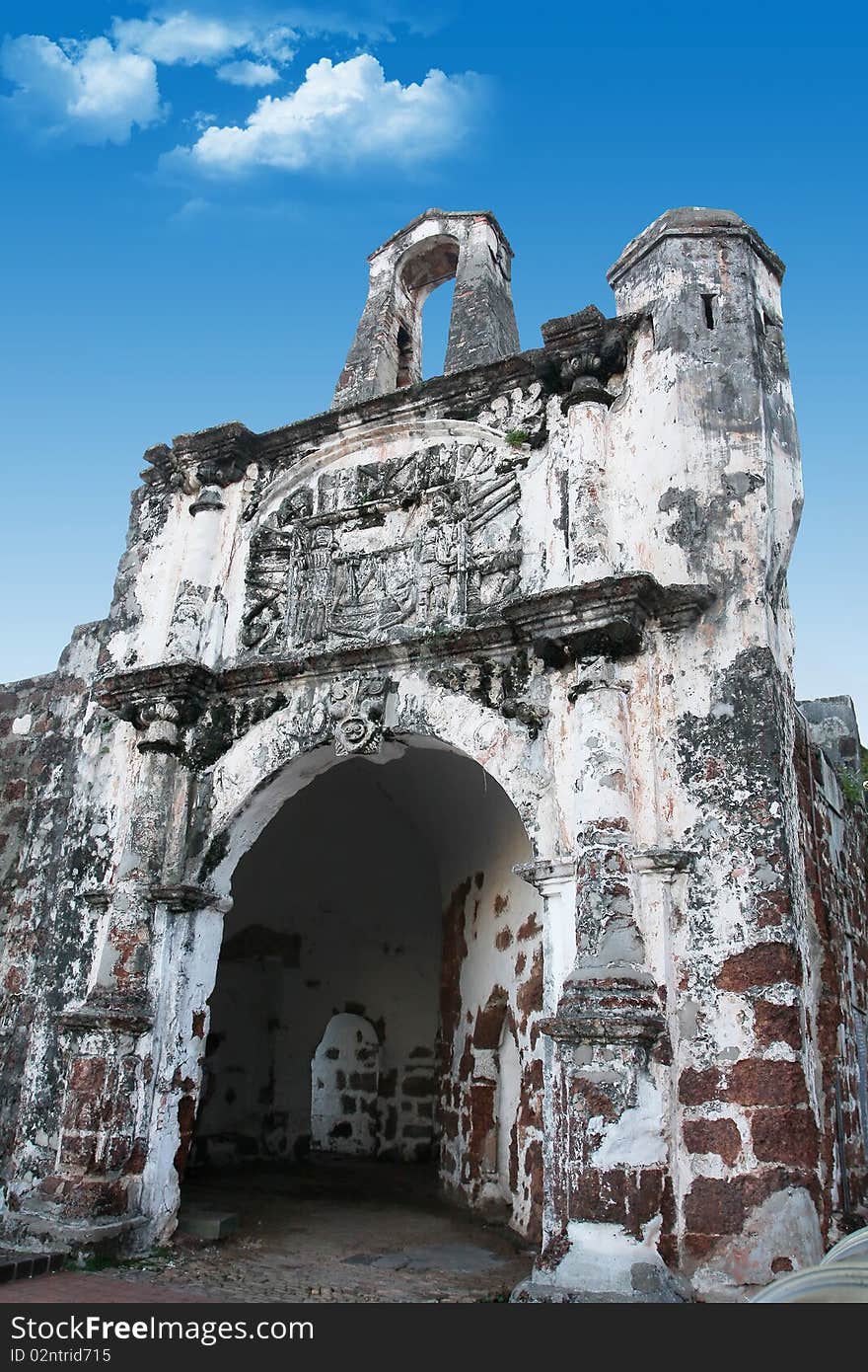 Malacca of landmark popular for international tourism. Malacca of landmark popular for international tourism