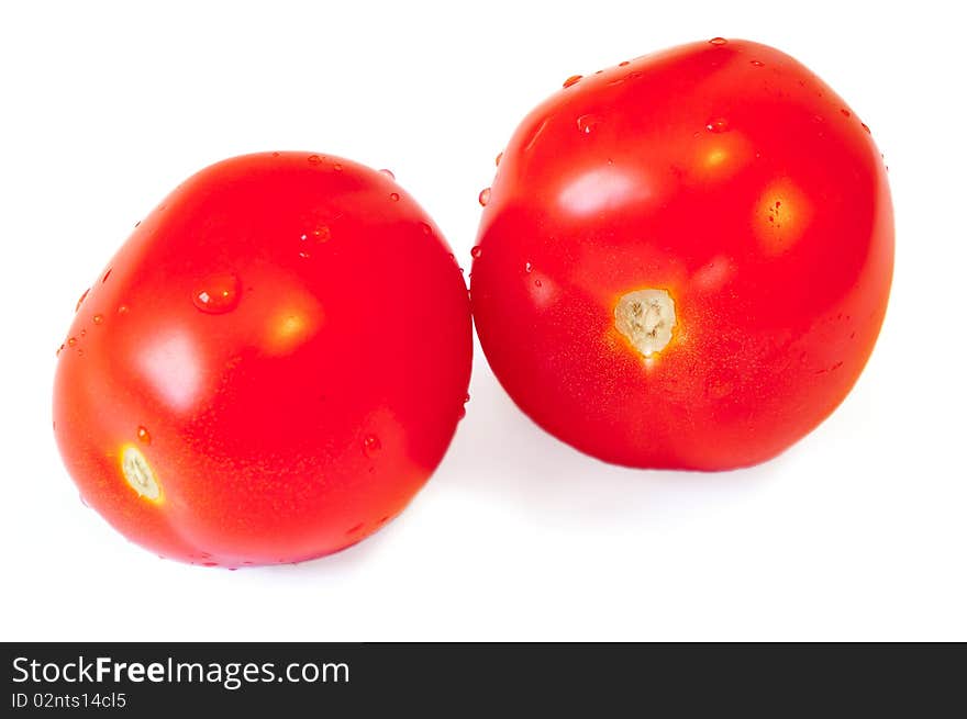 Two tomatoes