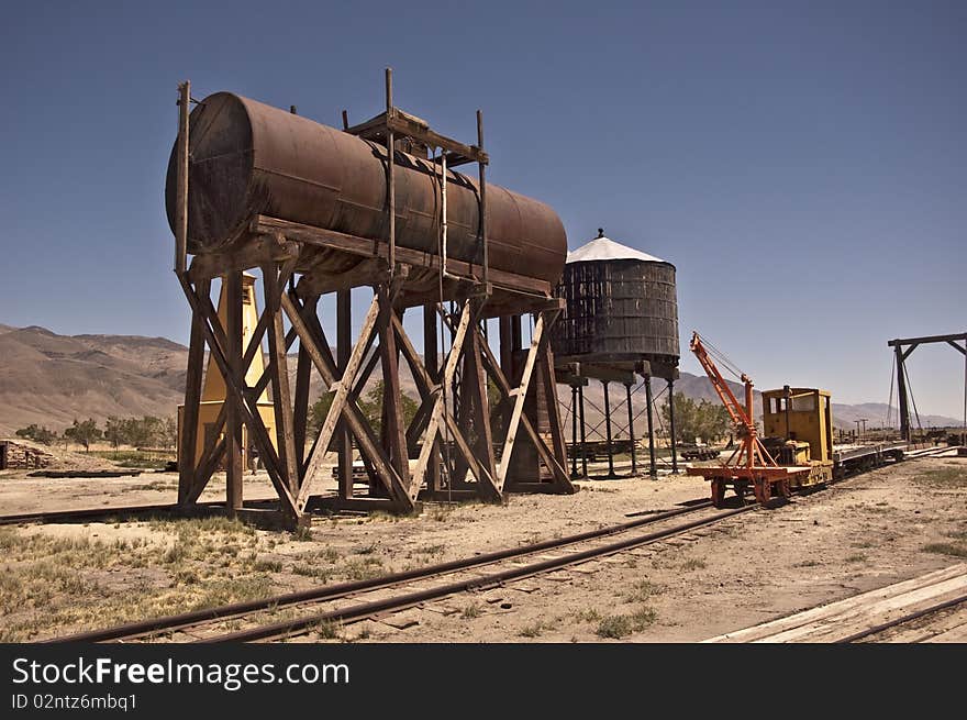 Old Fuel And Water Tank