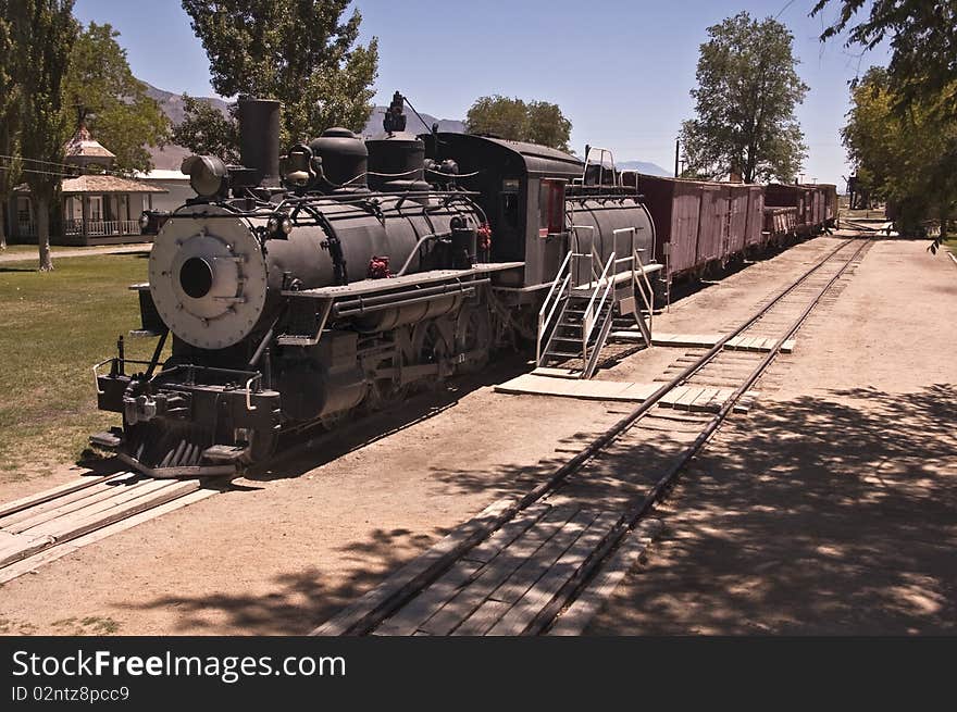 Old Steam Locomotive