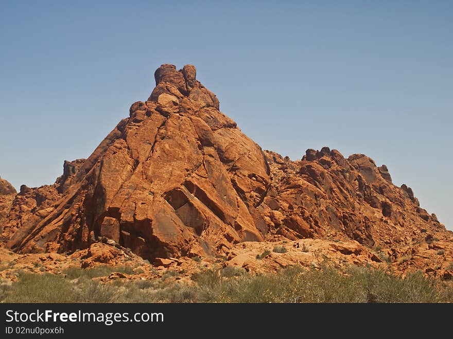 Rock Formation from Valley of Fire