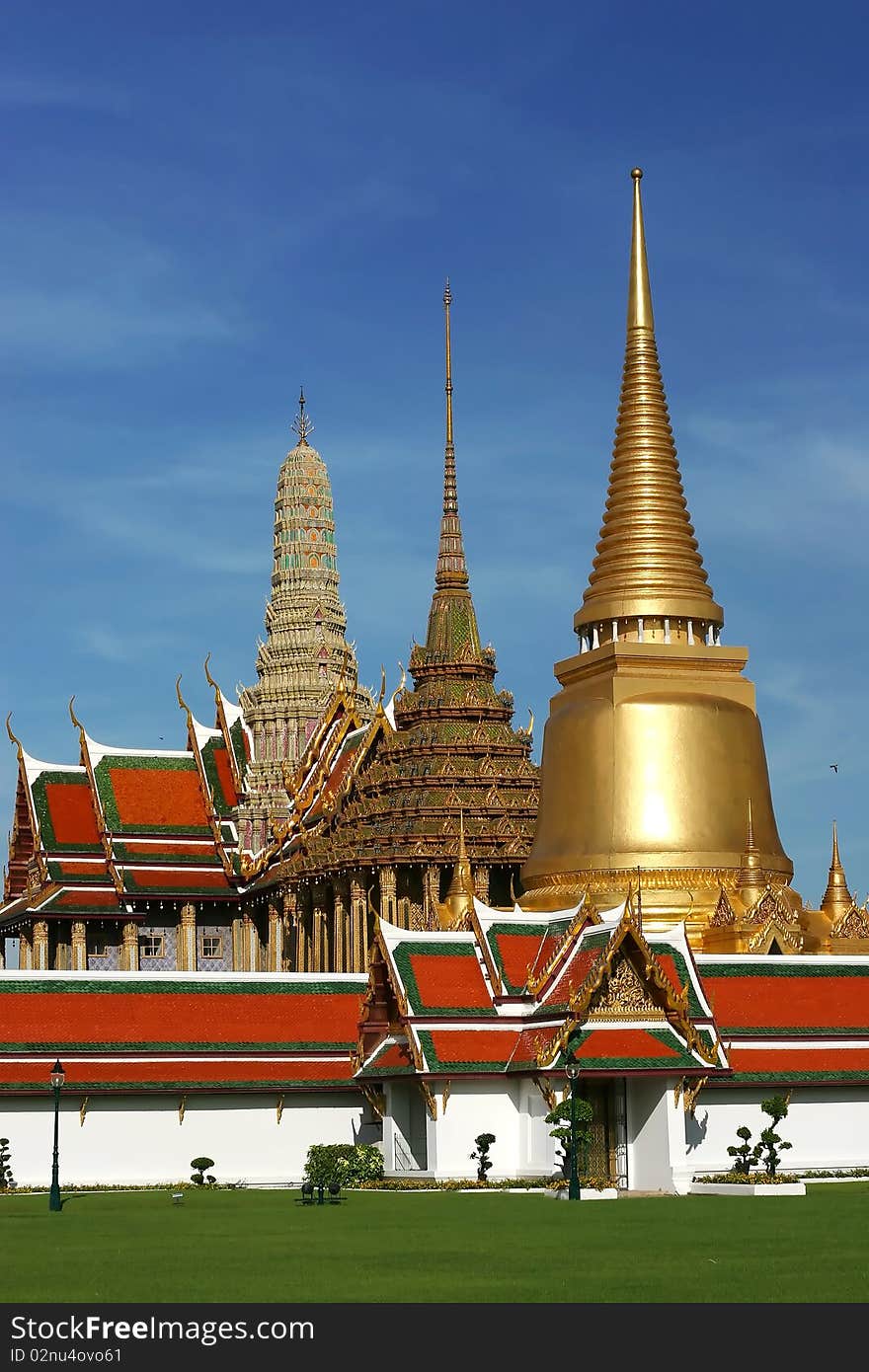 Grand palace in bangkok, thailand