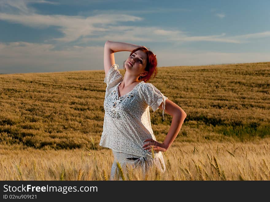 Wheat field joy